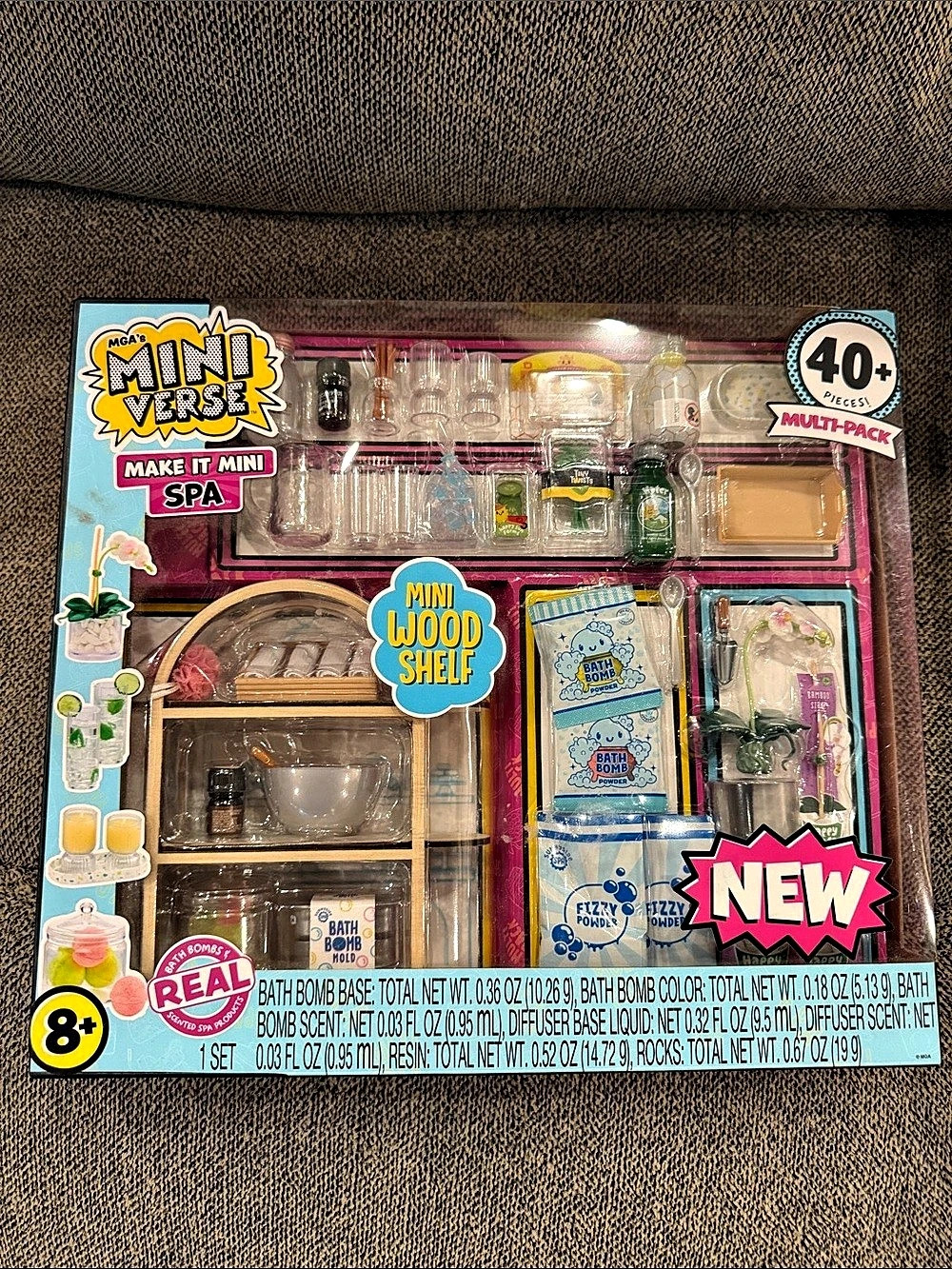 Make It Mini Spa Mini Wood Shelf Multi-Pack Mini Spa Wood Shelf Multi-Pack NWT